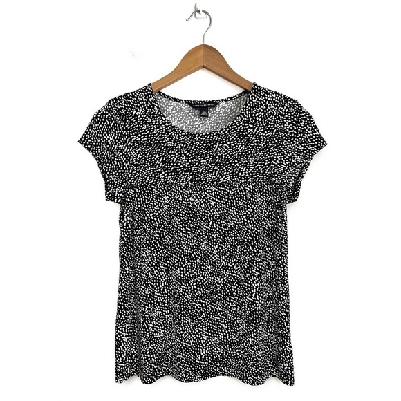 Banana Republic Patterned Short Sleeve Top - Picture 1 of 11